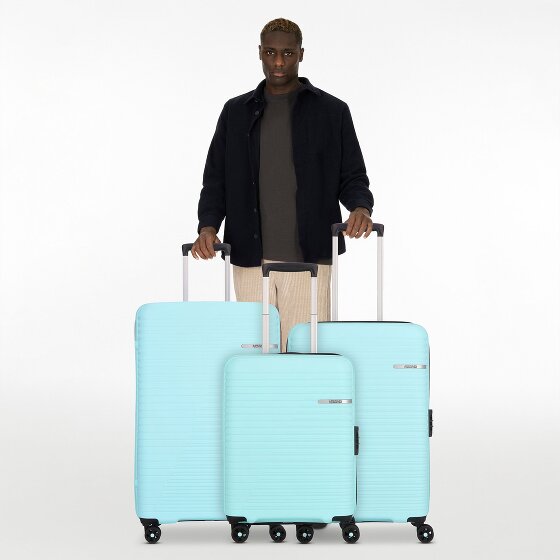 American Tourister Liftoff 4 ruedas Juego de maletas 3 piezas con pliegue de expansión