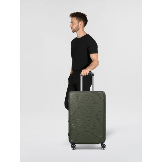 Franky Dallas 3.0 Trolley de 4 ruedas M 65 cm con plegado extensible