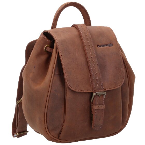 Greenland Nature Mochila Montenegro City de cuero RFID 25 cm