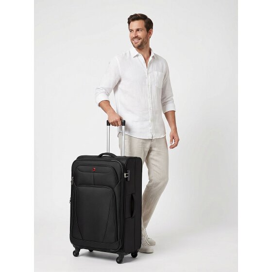 Wenger Beaumont 4 ruedas Carrito L 78 cm con pliegue de expansión