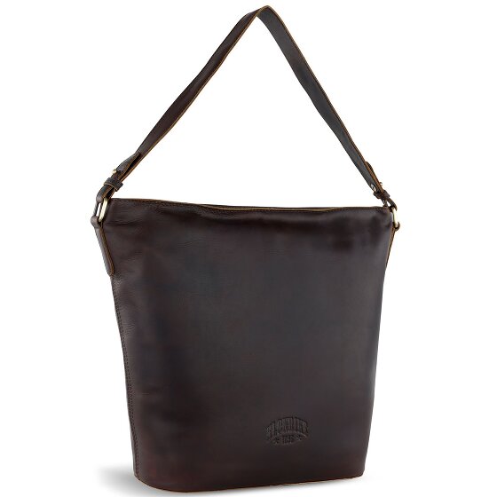 Klondike 1896 Rush Samanta Bolso de hombro de cuero 27 cm