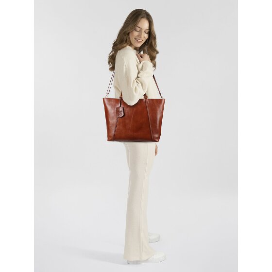 Burkely Fine Florence Bolsa de compras Piel 37 cm Compartimento para el portátil