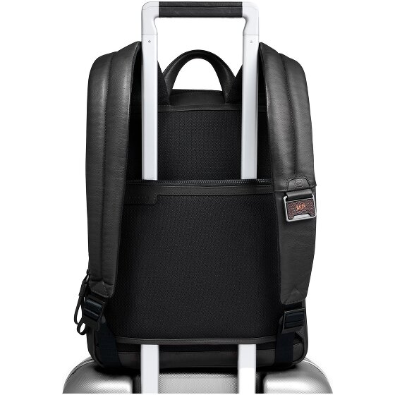 Piquadro Harper Mochila de día Piel 38 cm Compartimento para el portátil