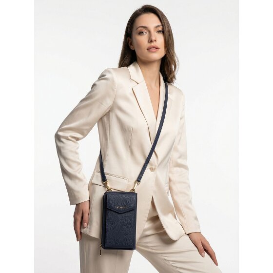 Lazarotti Bologna Cartera de piel con cremallera Funda para teléfono móvil Piel 19 cm