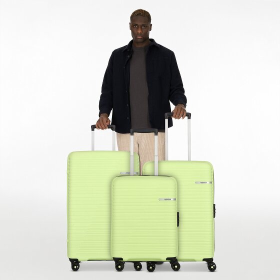 American Tourister Liftoff 4 ruedas Juego de maletas 3 piezas con pliegue de expansión