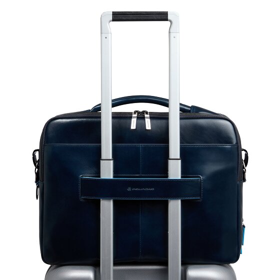 Piquadro Blue Square Maletín Piel 39 cm Compartimento para el portátil