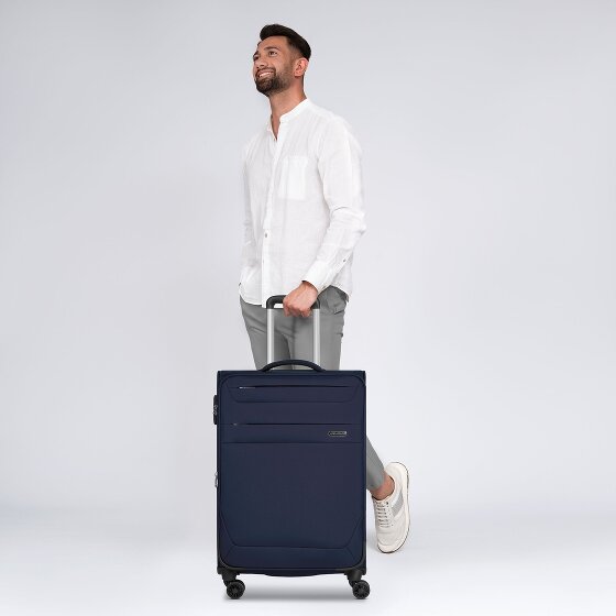 Worldpack Chicago 4 ruedas Carrito M 67 cm con pliegue de expansión