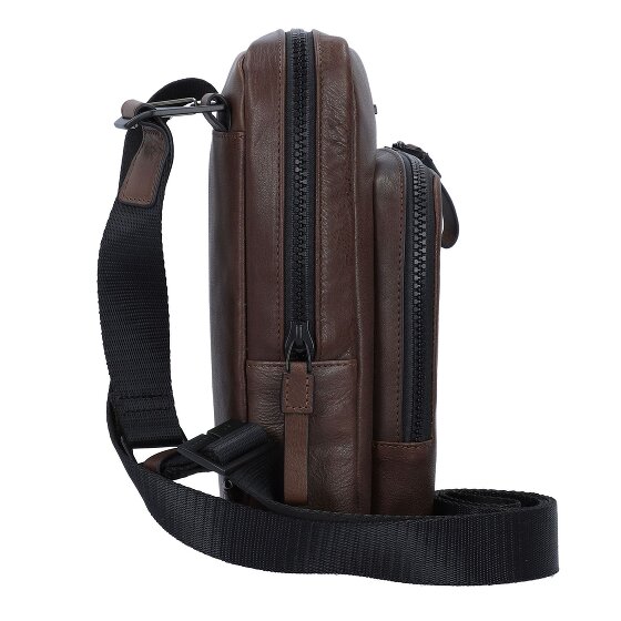 Piquadro Bolsa de hombro Harper Piel 18 cm