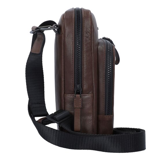 Piquadro Bolsa de hombro Harper Piel 18 cm