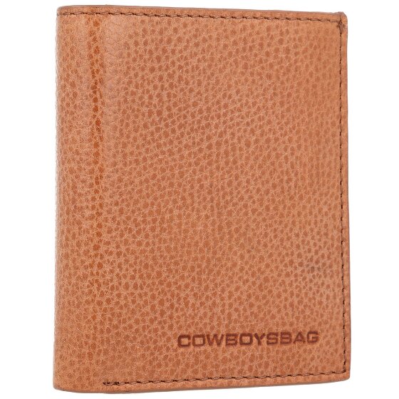 Cowboysbag Estuche para tarjetas de crédito Longreach de cuero RFID de 8 cm