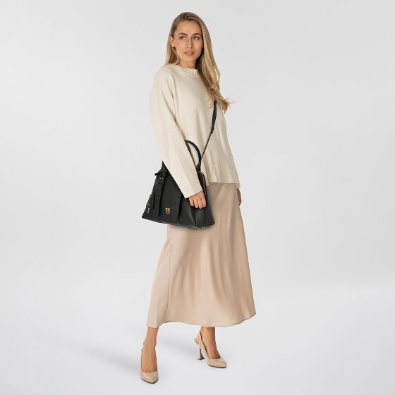 PINKO Bolsa de hombro Piel 30 cm