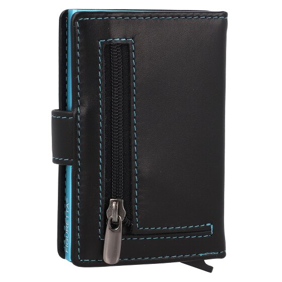 Greenburry Nappa Estuche para tarjetas de crédito Protección RFID Piel 7 cm