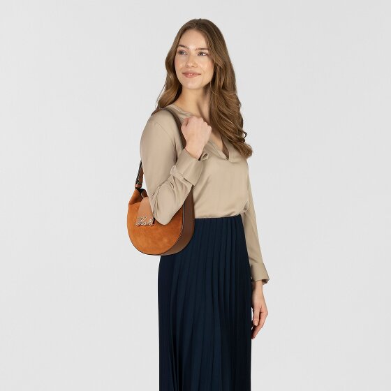 Karl Lagerfeld Signature Bolsa de hombro Piel 27 cm