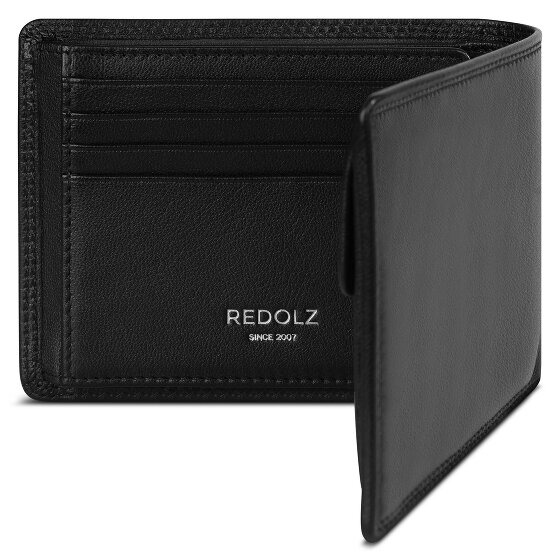 Redolz Cartera de piel Essentials QF RFID 12 cm desplegable