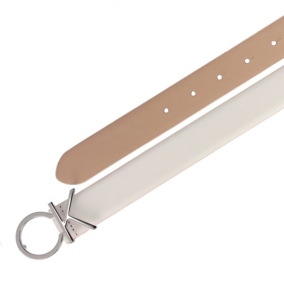 Calvin Klein CK Logo Cinturón Piel