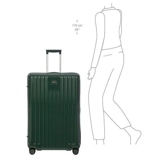 Bric's Positano 4 ruedas Carrito 82 cm con pliegue de expansión