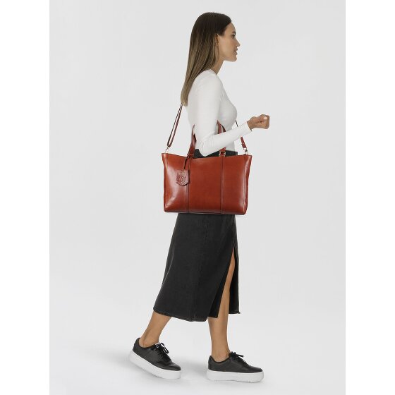 Burkely Fine Florence Bolsa de compras Piel 36 cm Compartimento para el portátil