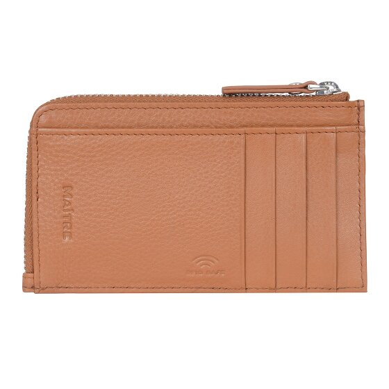 Maître Ellern Estuche para tarjetas de crédito Protección RFID Piel 13 cm