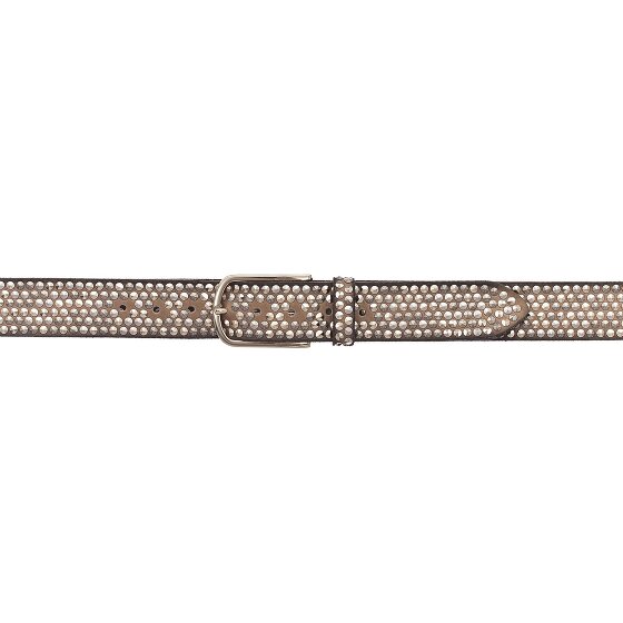 b.belt Cinturón de cuero con tachuelas