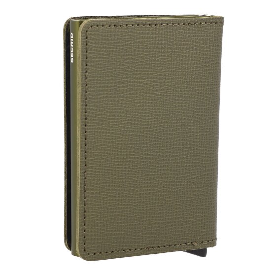 Secrid Slimwallet Crisple Funda para tarjetas de crédito Cartera de piel RFID 6,5 cm