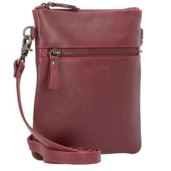 Esquire Bolso de hombro de cuero Perú 17 cm