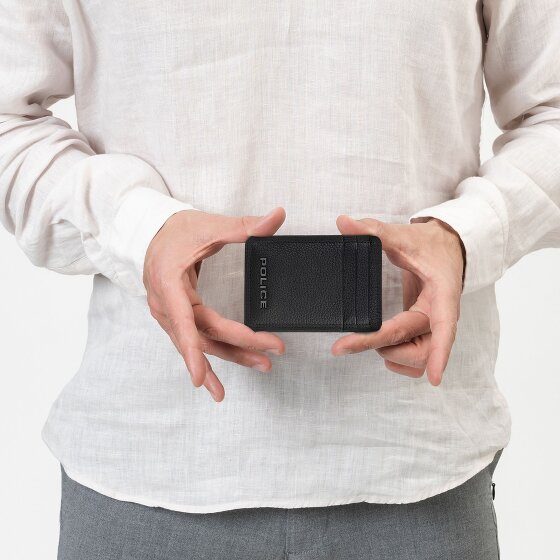 Police Estuche para tarjetas de crédito Protección RFID Piel 7 cm