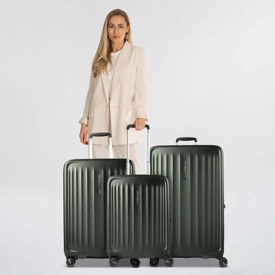 Samsonite Fyrm 4 ruedas Juego de maletas 3 piezas con pliegue de expansión