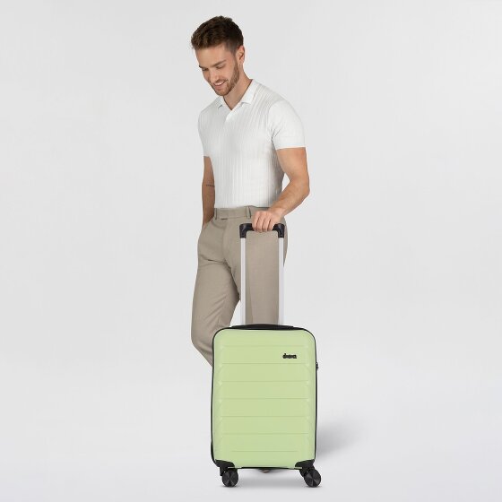 d&n Travel Line 4100 4 ruedas Carro de la cabina S 54 cm