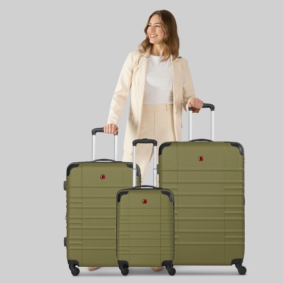 Wenger Amplar Evo 4 ruedas Set de maletas 3 piezas Con fuelle expandible