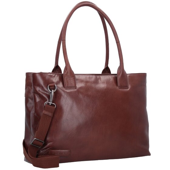 Plevier Rock Amber Bolsa de hombro Piel 43 cm Compartimento para el portátil