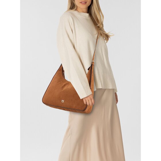 PINKO Miss Pinko Classic Bolsa de hombro Piel natural 35 cm
