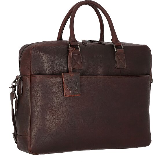 Burkely Maletín Antique Avery Piel 46 cm Compartimento para portátil