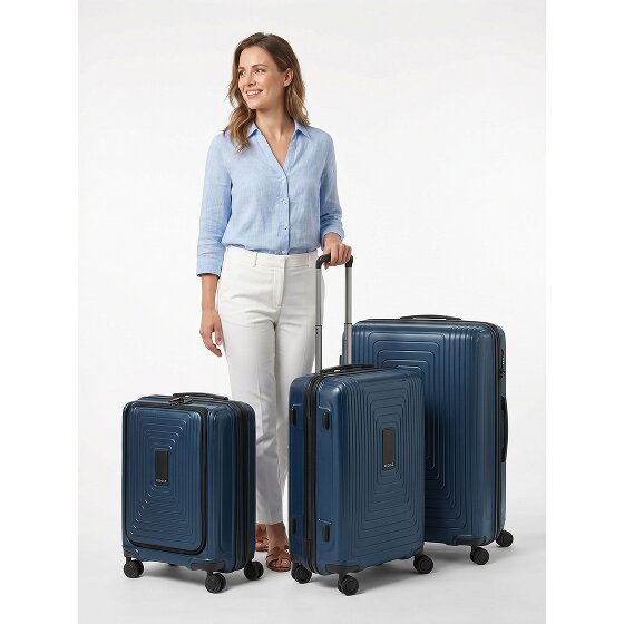 Redolz Essentials 14 4 ruedas Set de maletas 3 piezas Con fuelle expandible