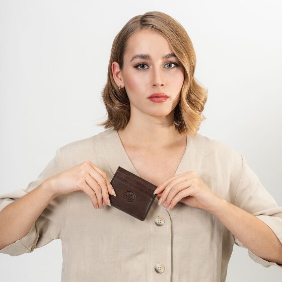 Farmhood Memphis Estuche para tarjetas de crédito Protección RFID Piel 10 cm