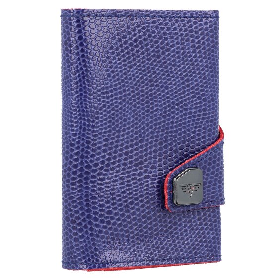 Tru Virtu Funda para tarjetas de crédito Click & Slide RFID Piel 6,5 cm