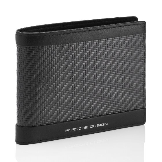 Porsche Design Cartera de carbono de cuero RFID 11 cm