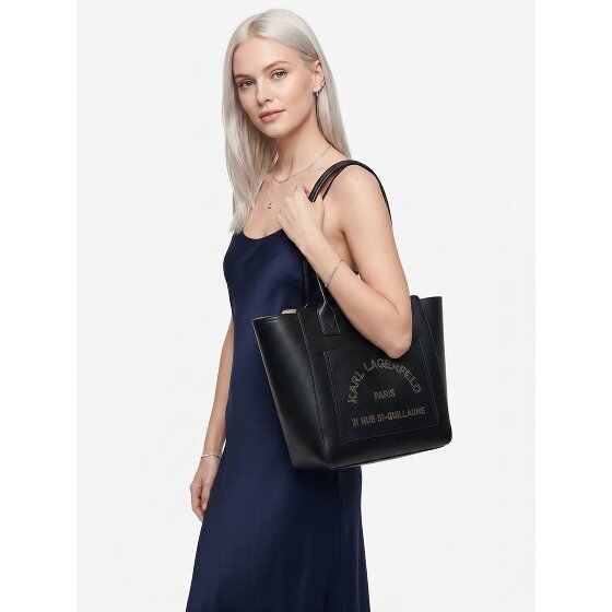 Karl Lagerfeld Daily Bolsa de hombro Piel natural 36 cm