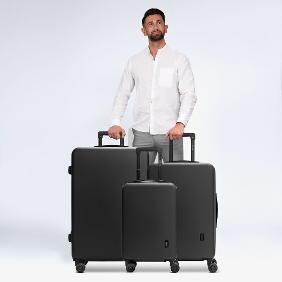 Redolz Essentials 09 3-SET 4 ruedas Juego de maletas 3 piezas