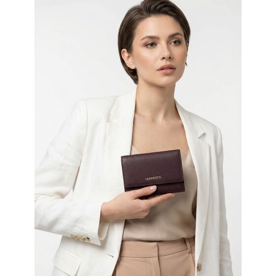 Lazarotti Billetero Bologna Piel XL con compartimento con cremallera piel 14 cm