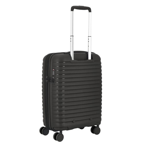 d&n Travel Line 4500 4 ruedas Carro de la cabina S 55 cm con pliegue de expansión