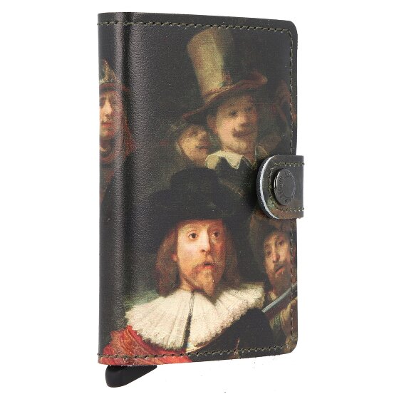 Secrid Estuche para tarjetas de crédito Art RFID de cuero 6 cm