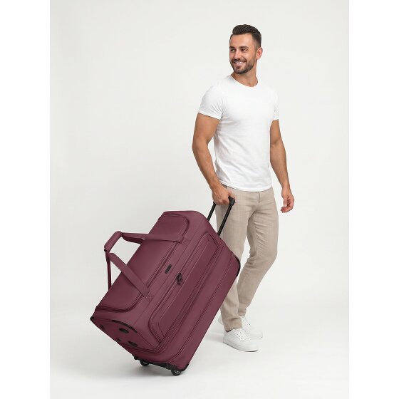 Redolz Bolsa de viaje Duffle Essentials de 2 ruedas 70 cm L con solapa de expansión