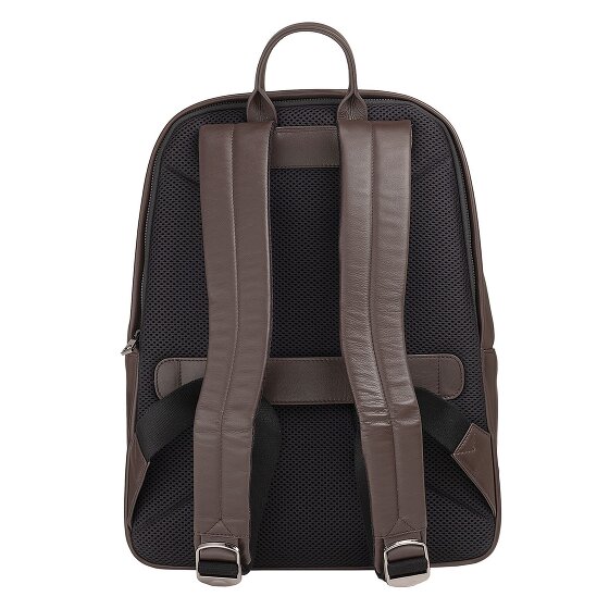 DuDu New York Mochila de día Piel 41 cm Compartimento para el portátil
