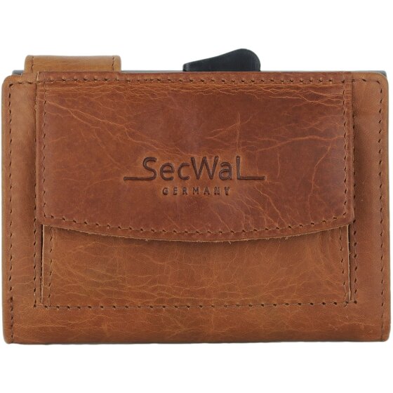 SecWal SecWal 2 tarjetero cartera RFID piel 9 cm