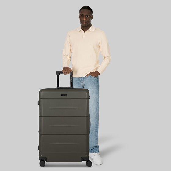 Police London 4 ruedas Trolley 74 cm Con fuelle expandible