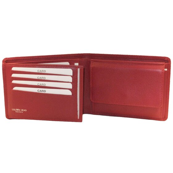 Golden Head Billetera Polo Piel RFID 12,5 cm
