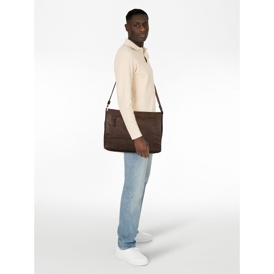 camel active Traces Mensajero Piel 38.5 cm Compartimento para el portátil