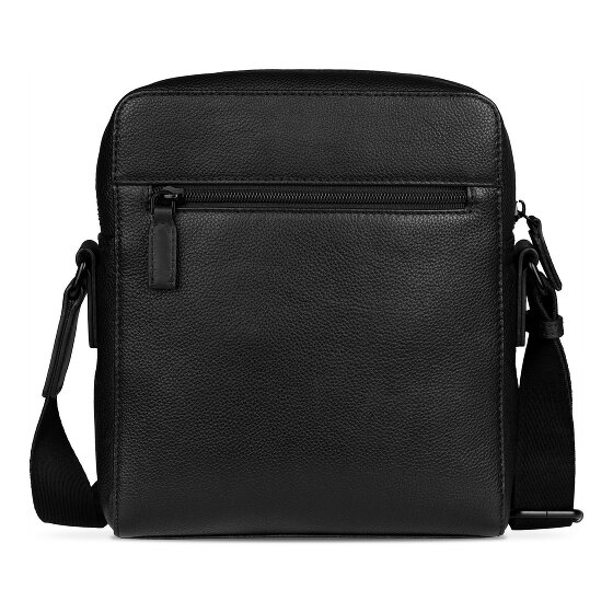 bugatti Black Bolsa de hombro Piel 20 cm