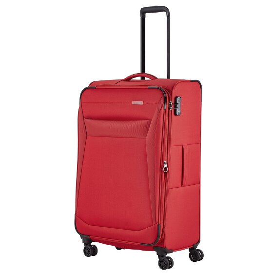 Travelite Chios 4 ruedas Carrito L 78 cm con pliegue de expansión