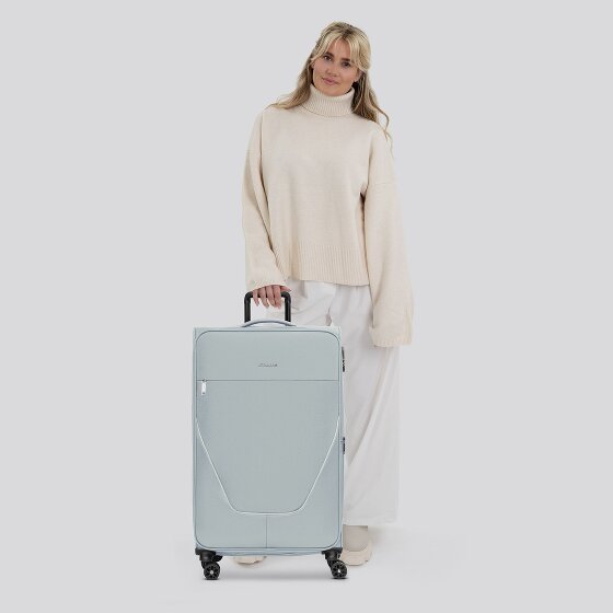 Stratic taska Trolley de 4 ruedas L 76 cm con pliegue extensible